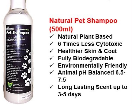 Natural Pet Shampoo (Dog & Cat)